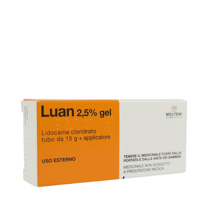 LUAN*GEL 15G 2,5%+APPLICATORE - Farmadott.it