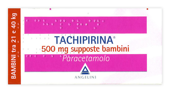 TACHIPIRINA*BB 10SUPP 500MG - Farmadott.it