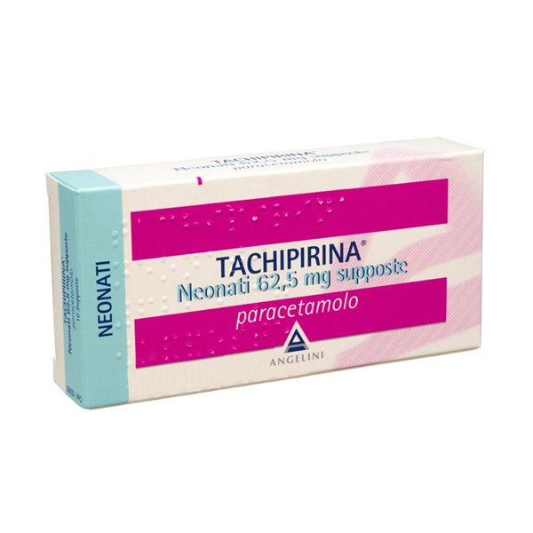 TACHIPIRINA*NEO 10SUPP 62,5MG - Farmadott.it