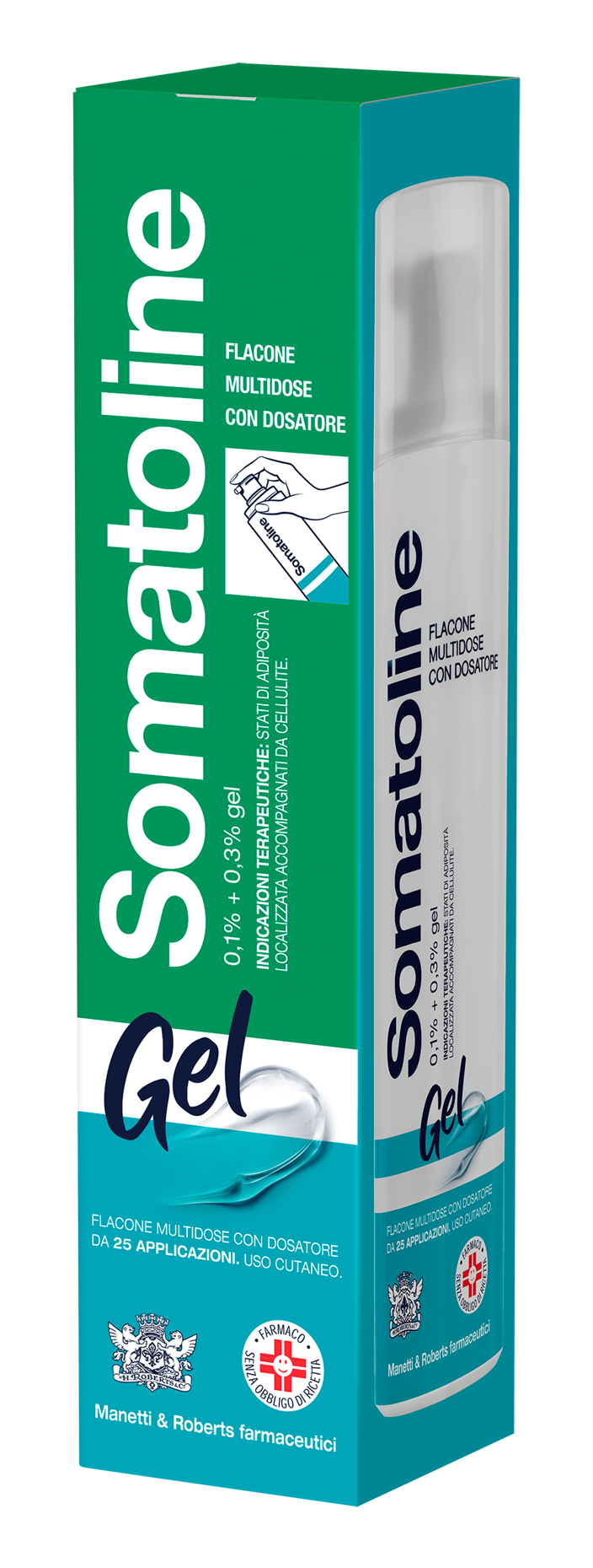SOMATOLINE*GEL 250ML 0,15+0,3% - Farmadott.it