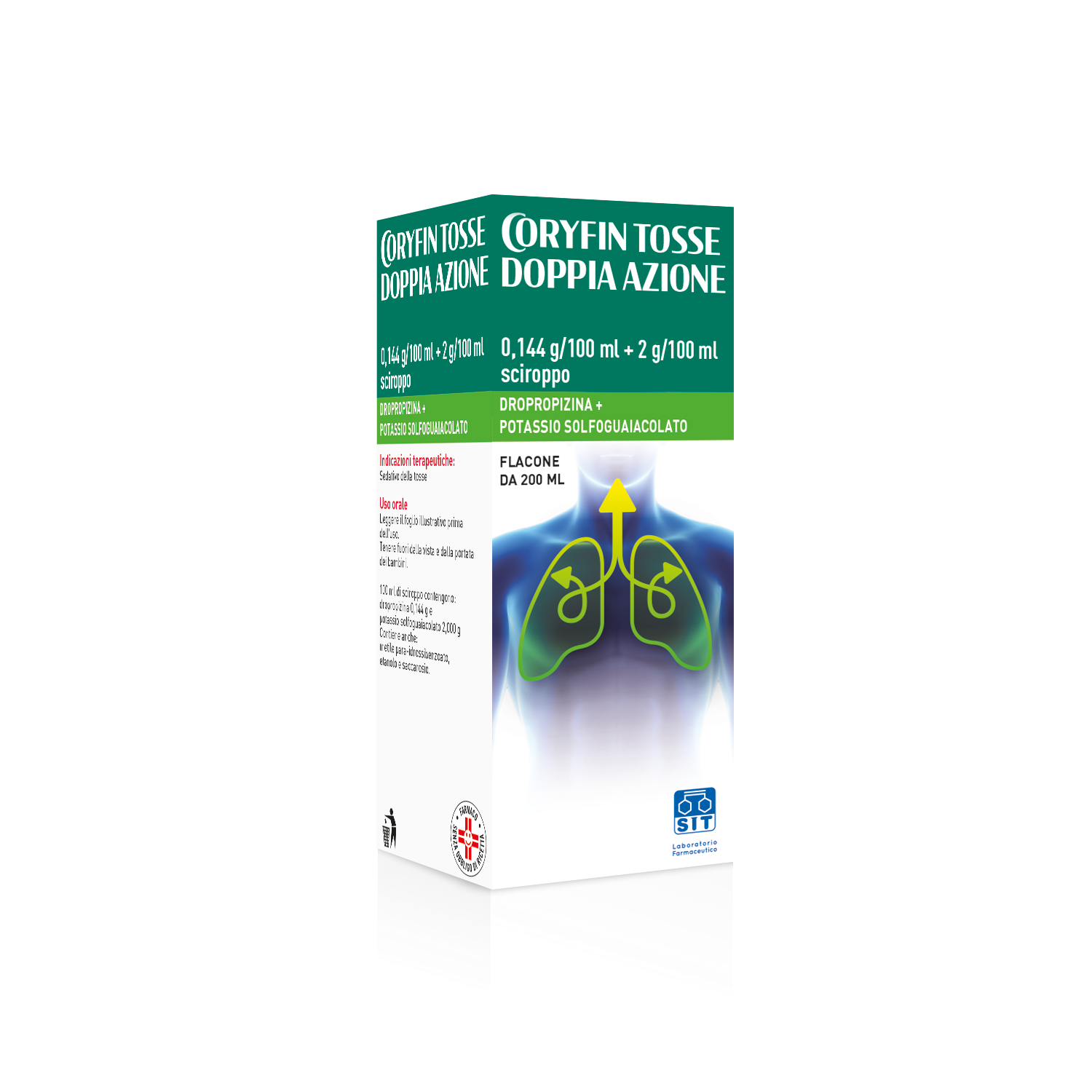 CORYFIN TOSSE DOPPIA AZ*200ML - Farmadott.it