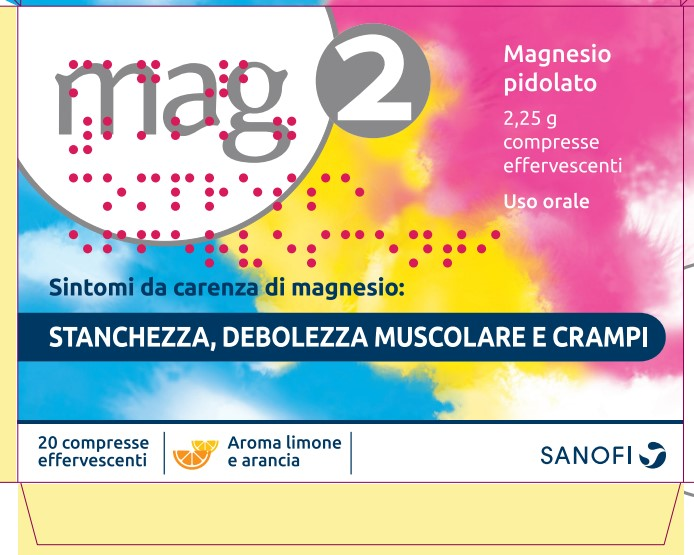 MAG 2*20CPR EFF 2,25G - Farmadott.it