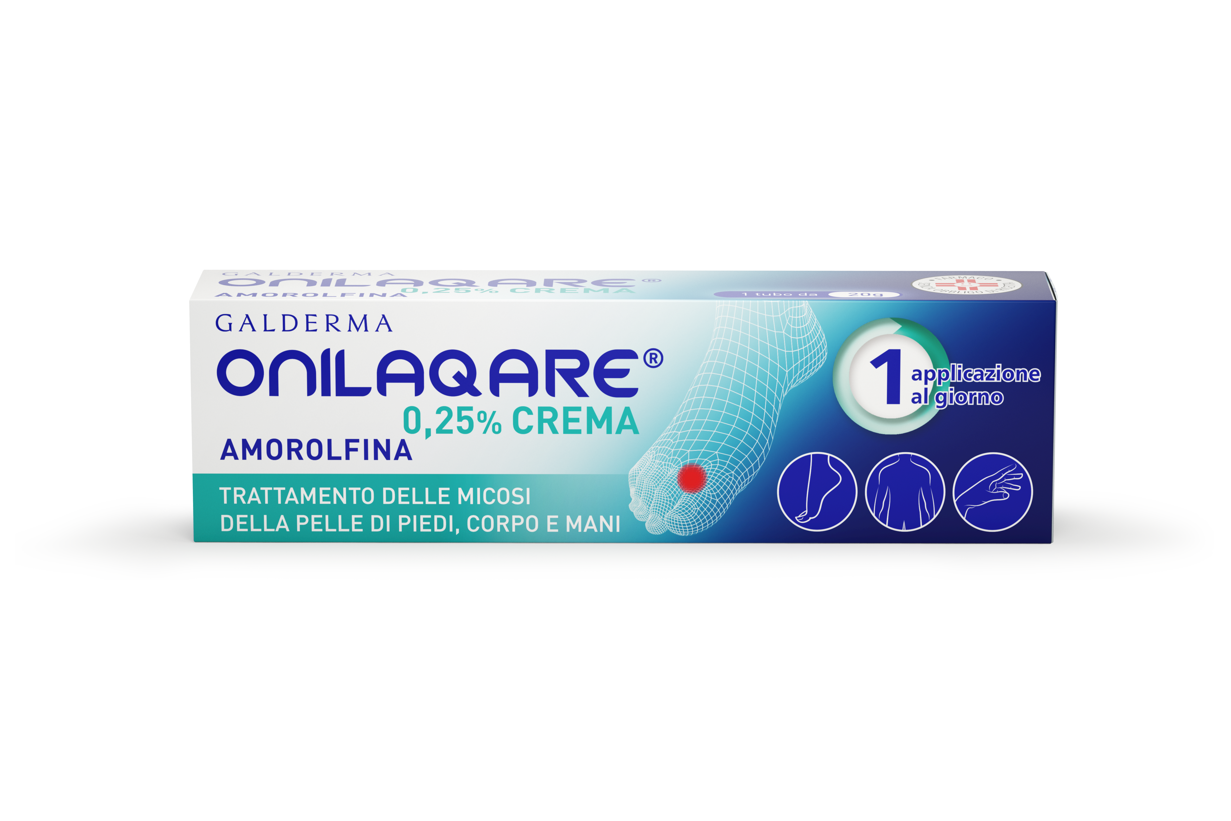 ONILAQARE*DERM CREMA 20G 0,25% - Farmadott.it