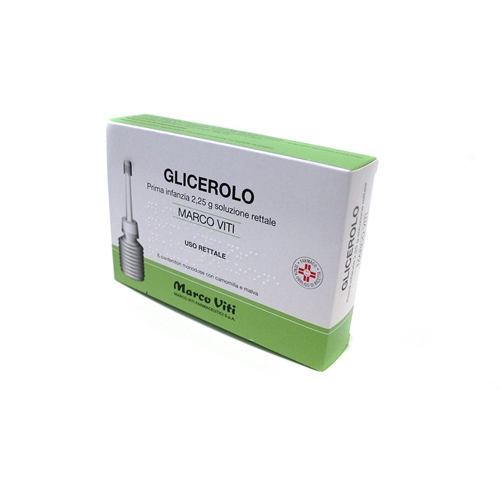 GLICEROLO MV*6MONODOSI 2,25G - Farmadott.it