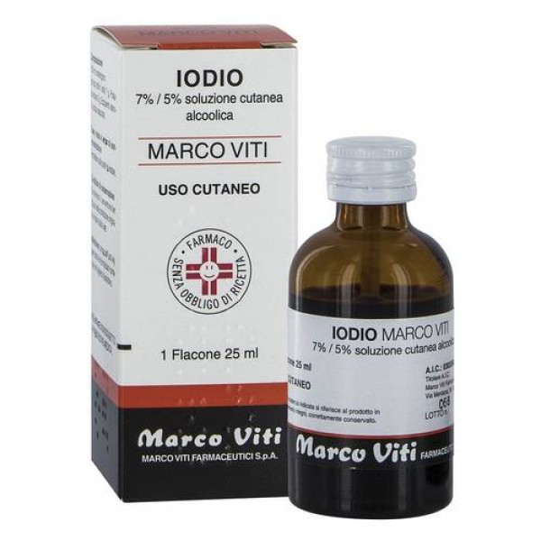IODIO SOL ALCO I MV*25ML - Farmadott.it
