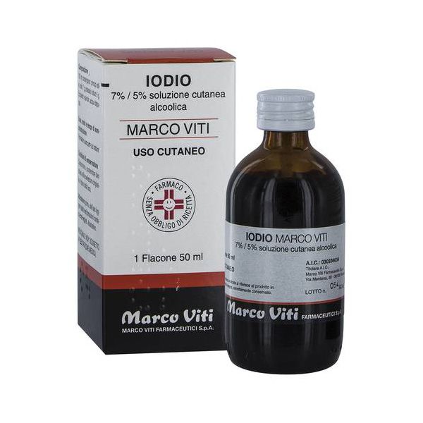 IODIO SOL ALCO I MV*50ML - Farmadott.it