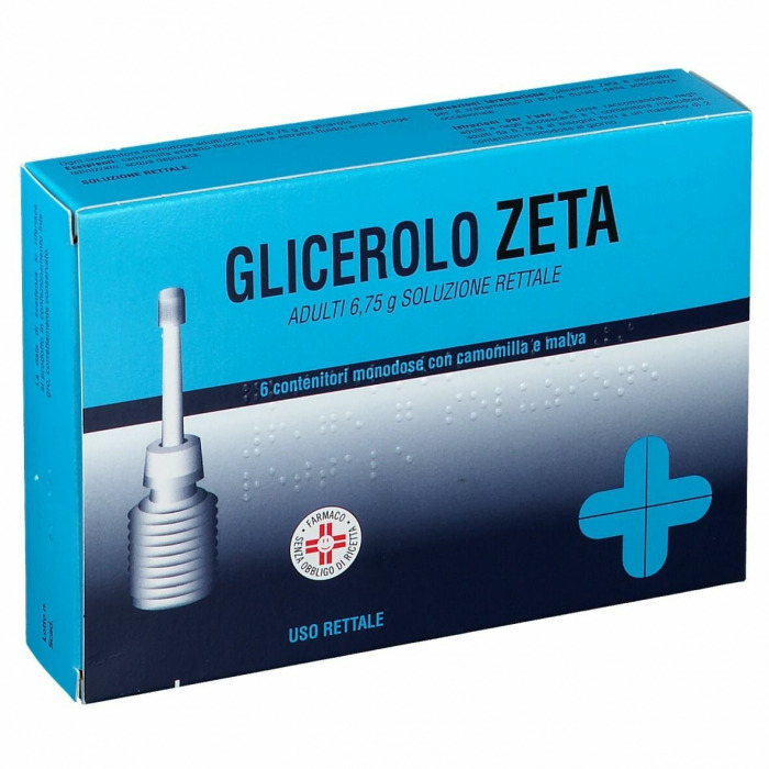 GLICEROLO ZETA*6CONT 6,75G CAM - Farmadott.it
