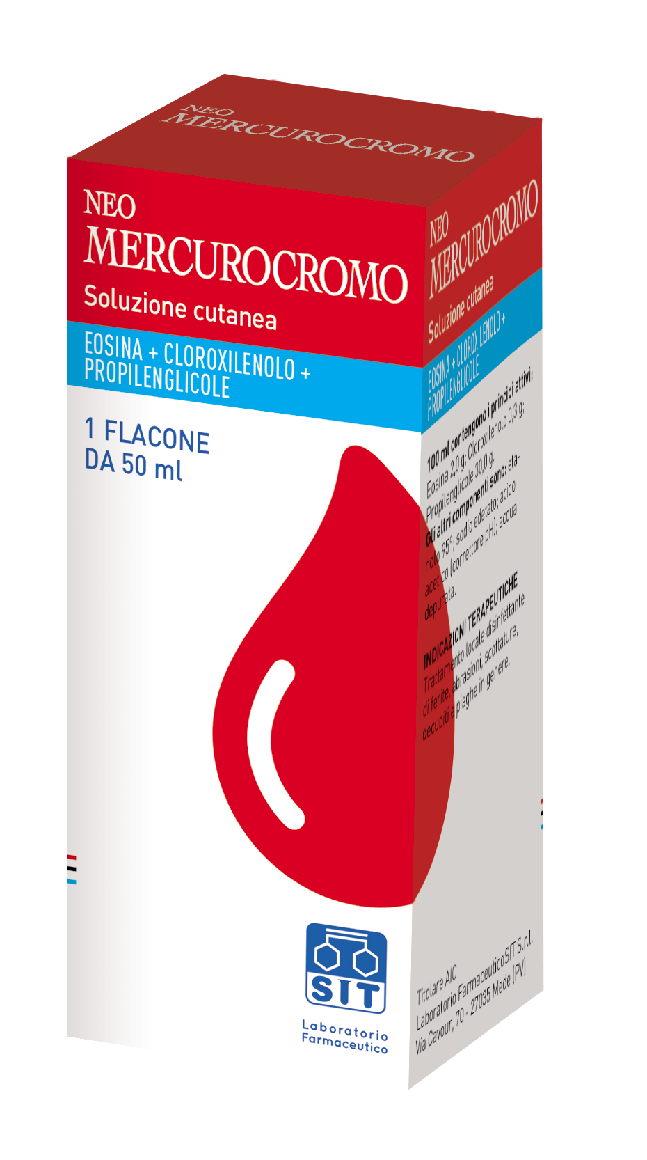 NEOMERCUROCROMO*SOLUZ FL 50ML - Farmadott.it