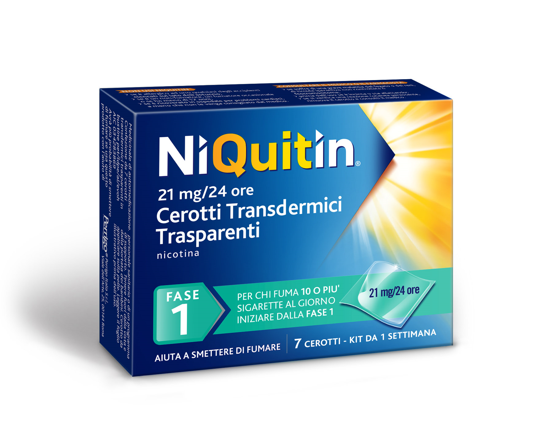 NIQUITIN*7CER TRANSD 21MG/24H - Farmadott.it