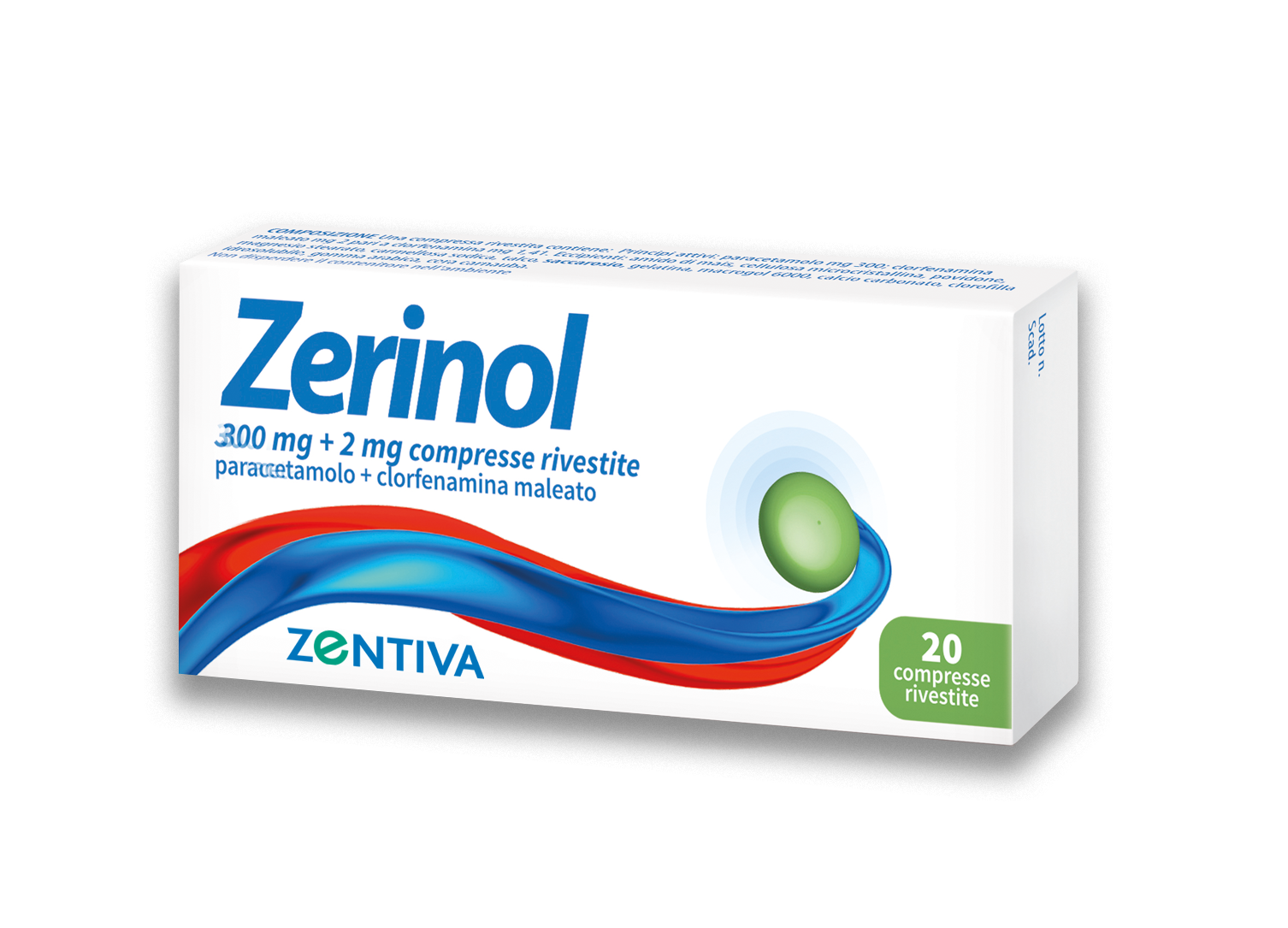 ZERINOL*20CPR RIV 300MG+2MG - Farmadott.it