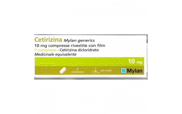 CETIRIZINA MY*7CPR RIV 10MG - Farmadott.it