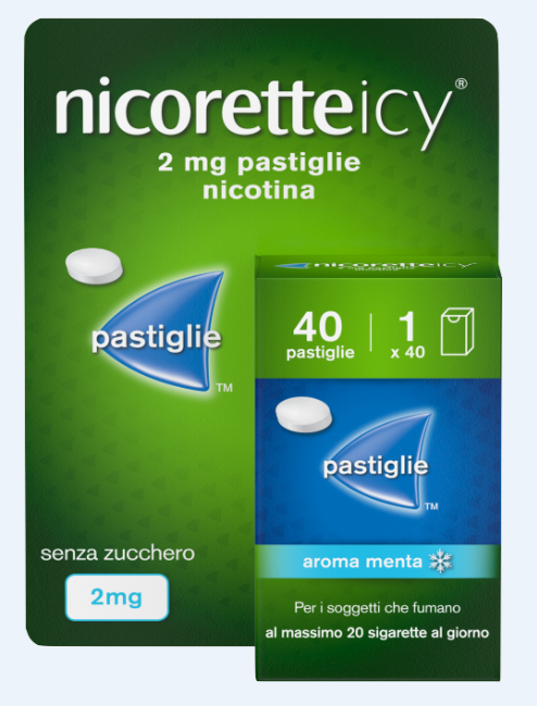 NICORETTEICY*40PAST 2MG - Farmadott.it