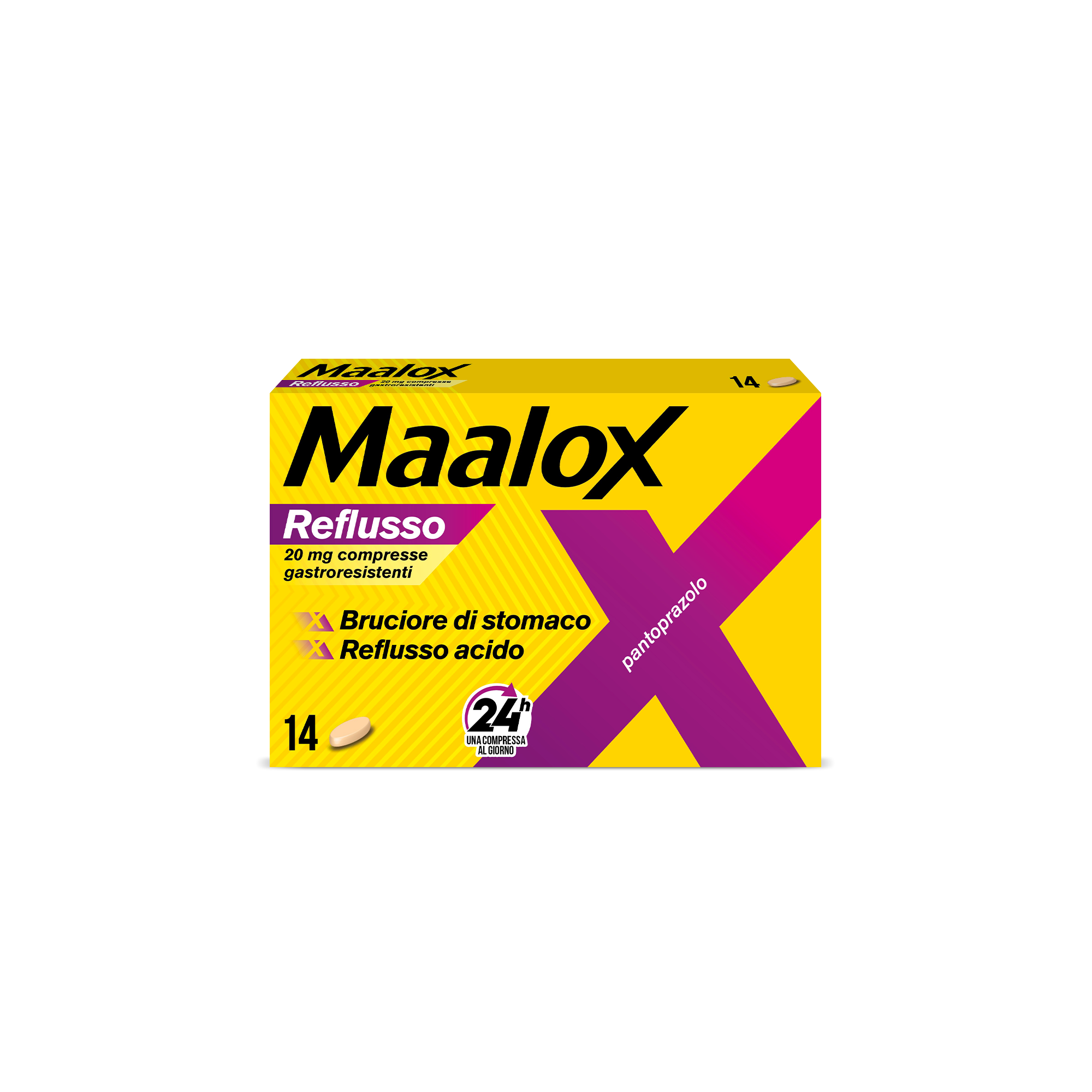 MAALOX REFLUSSO*14CPR 20MG - Farmadott.it