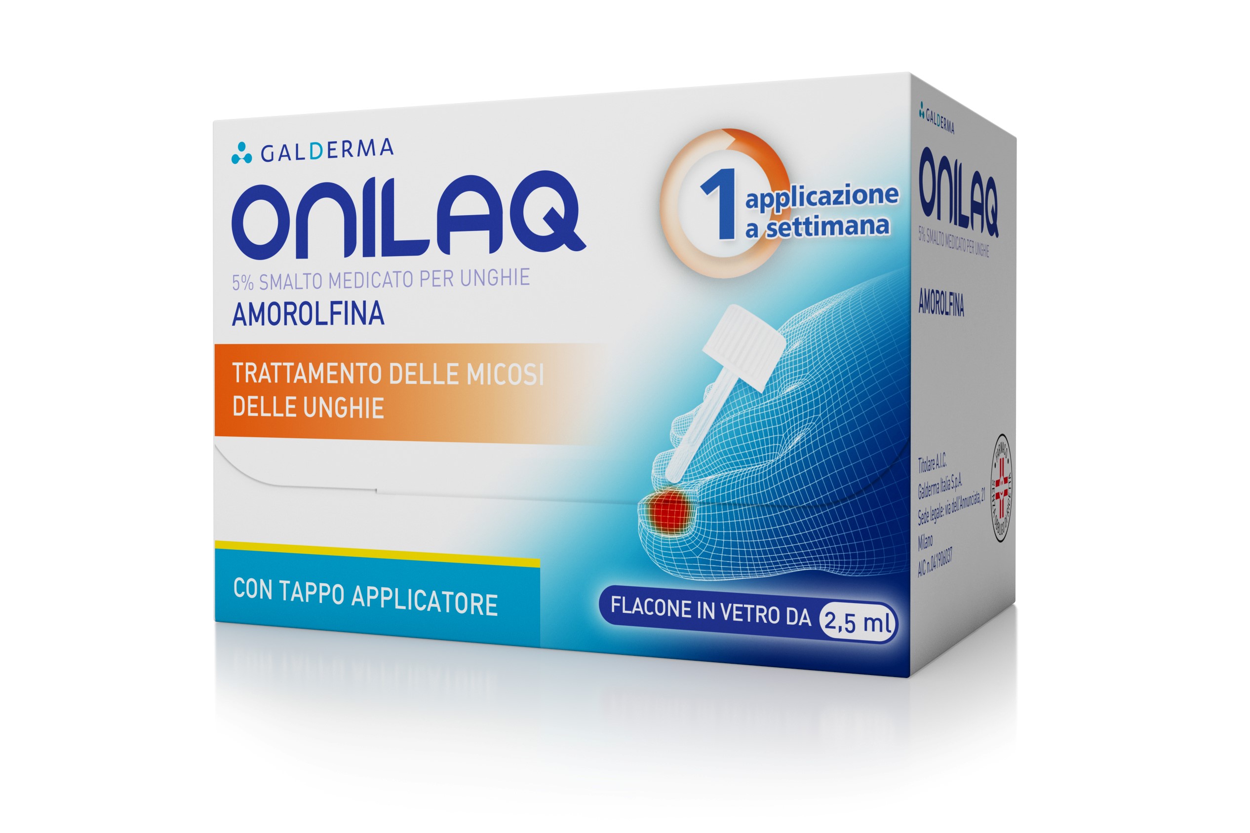 ONILAQ*SMALTO UNGHIE 2,5ML+TAP - Farmadott.it