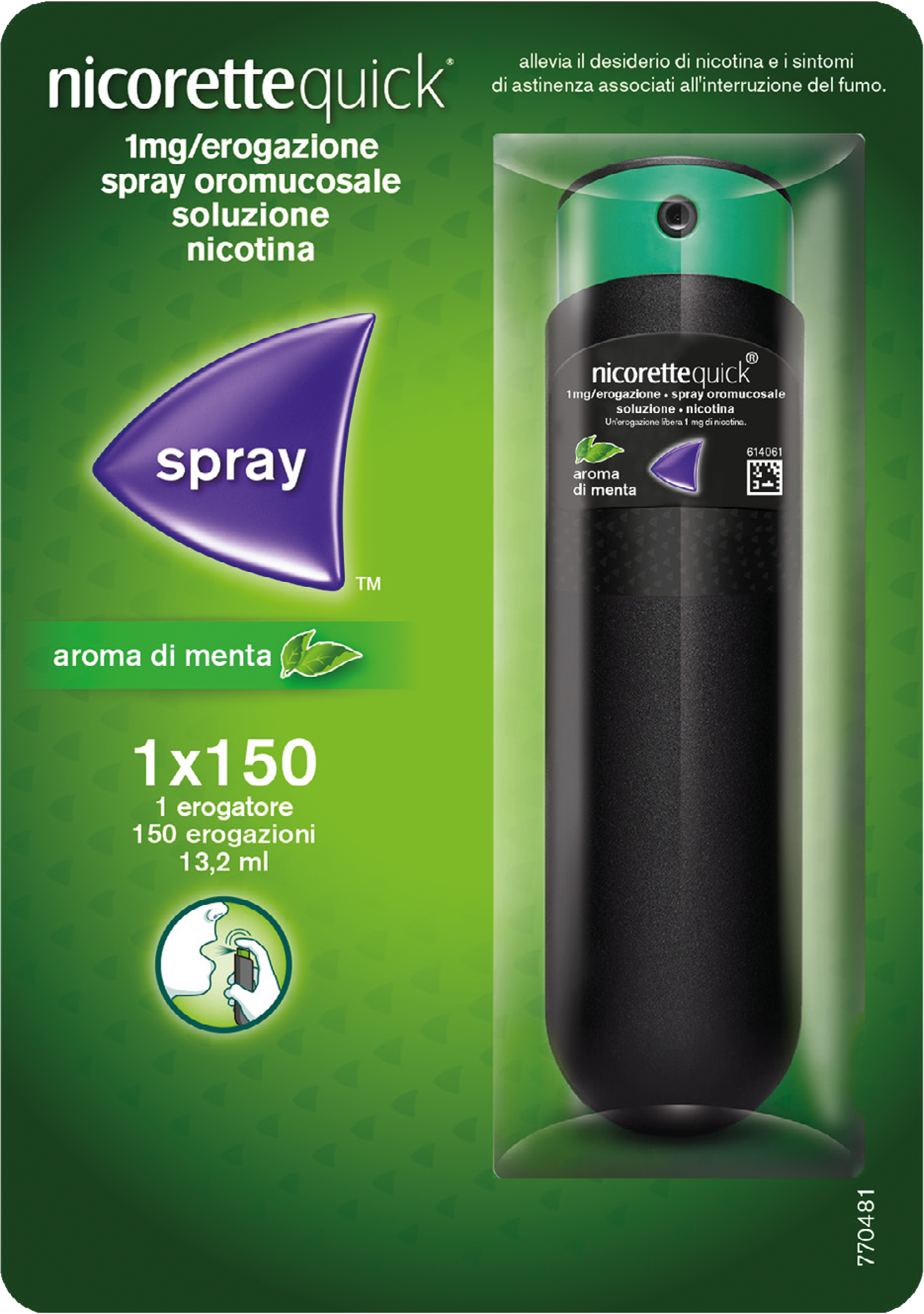 NICORETTEQUICK*SPRAY 1FL 150D - Farmadott.it