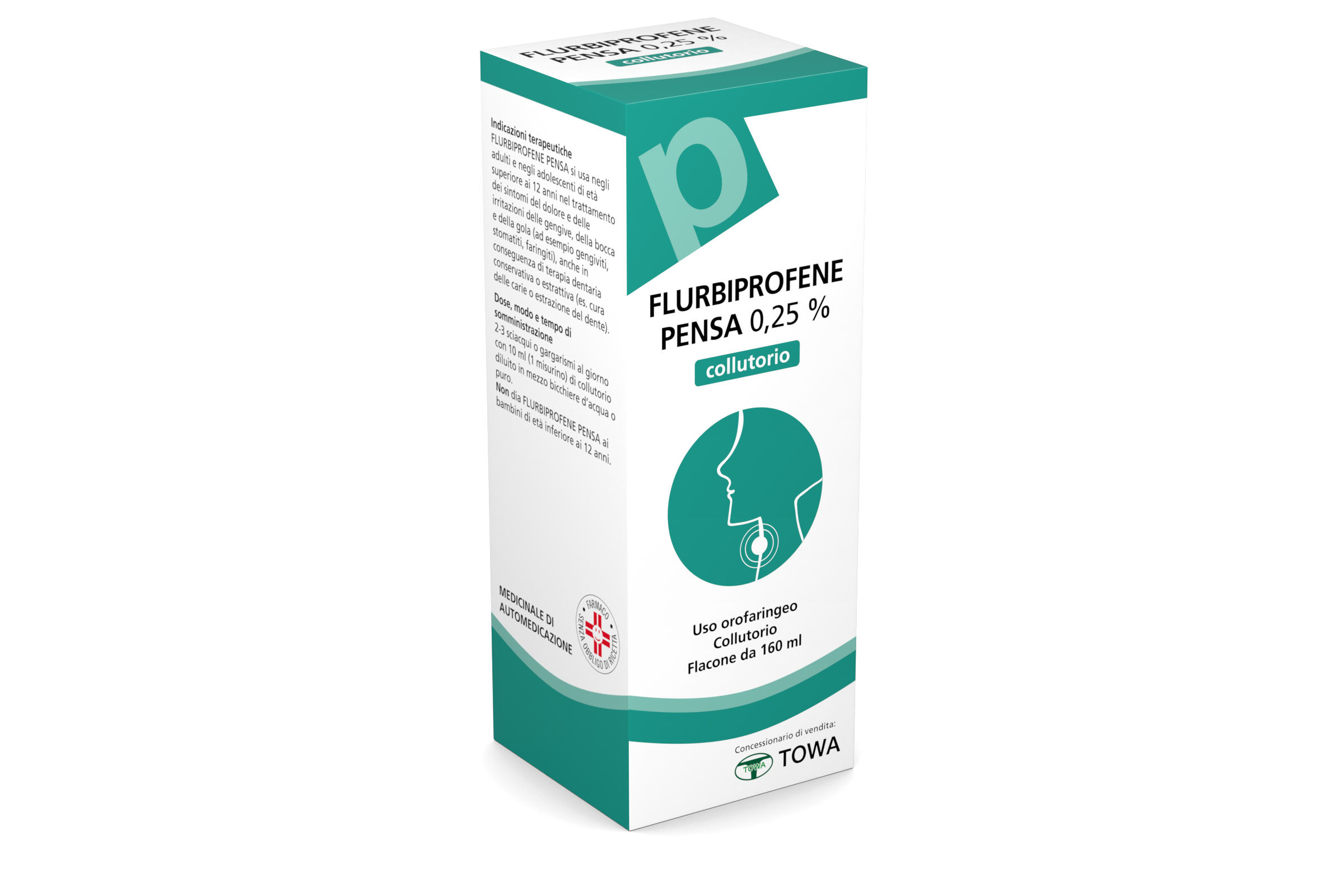 FLURBIPROFENE PE*COLLUT 160ML - Farmadott.it
