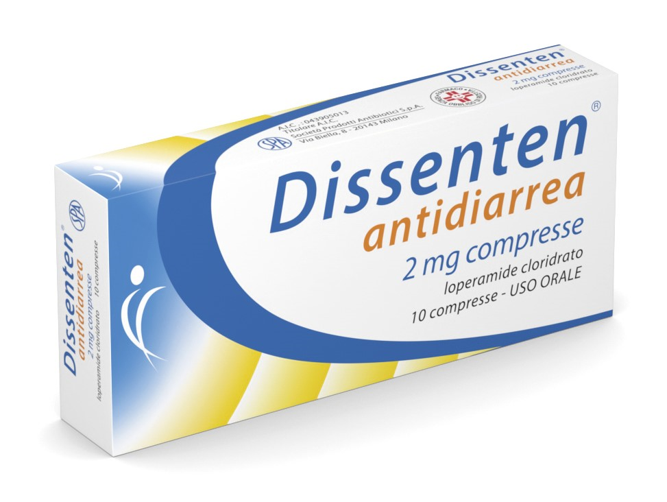 DISSENTEN ANTIDIARREA*10CPR2MG - Farmadott.it