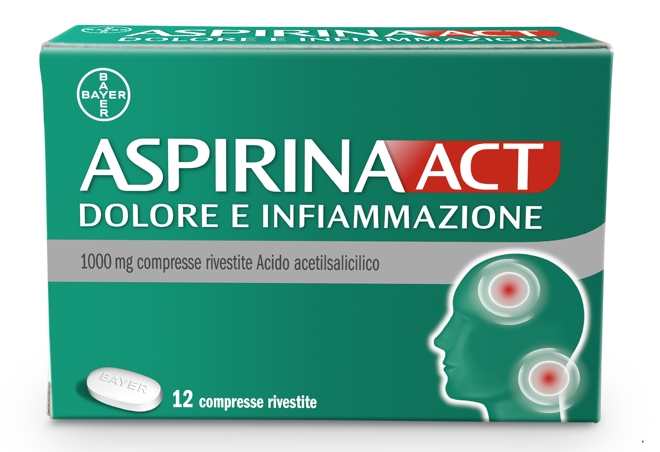 ASPIRINAACT DOL INF*12CPR 1G - Farmadott.it
