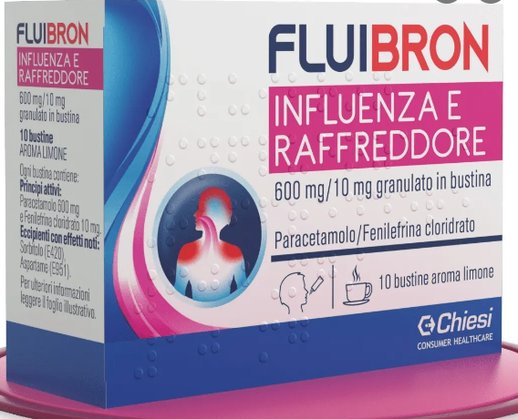 FLUIBRON INFLUENZA E RAFF*10BS - Farmadott.it