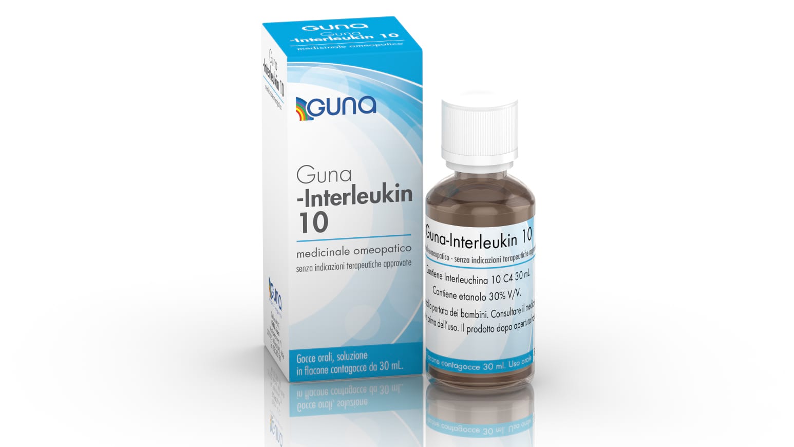 GUNA INTERLEUKIN 10*C4 GTT30ML - Farmadott.it