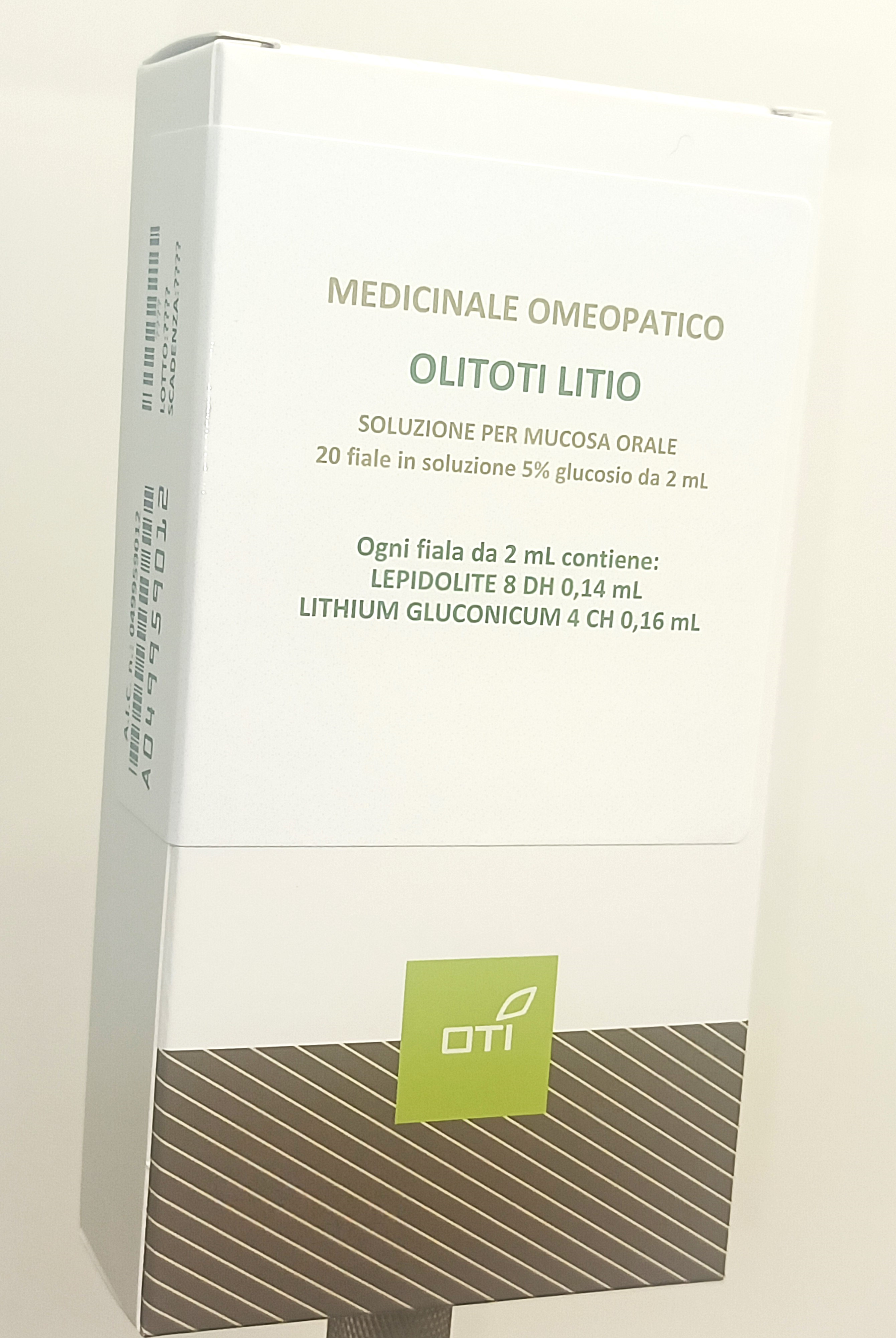 OLITOTI LITIO*OS 20F 5% 2ML - Farmadott.it