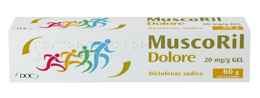 MUSCORIL DOLORE*GEL 60G 20MG/G - Farmadott.it