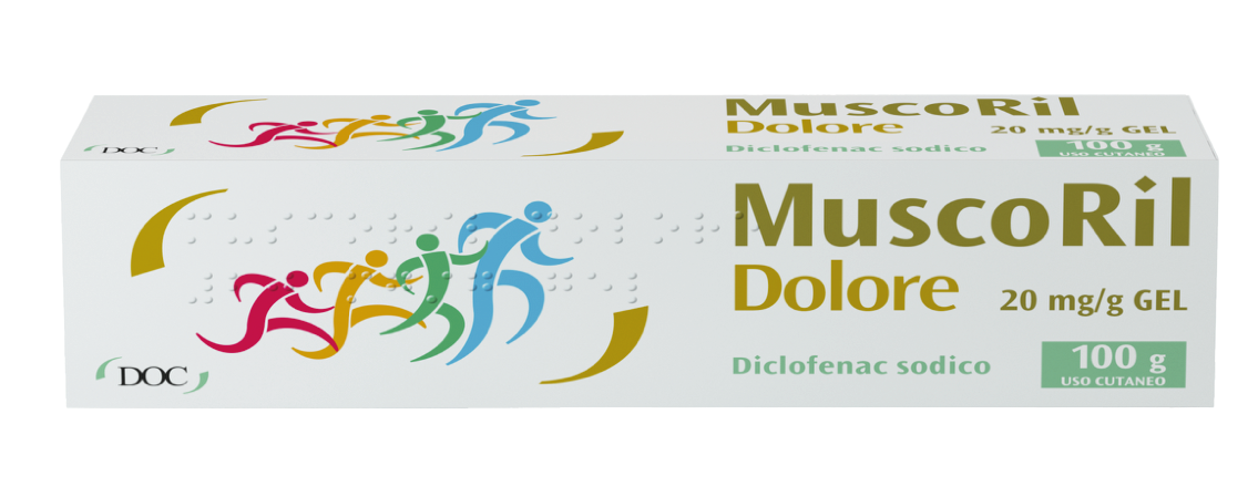 MUSCORIL DOLORE*GEL100G 20MG/G - Farmadott.it