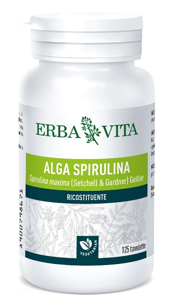 ALGA SPIRULINA 125 TAVOLETTE 400 MG - Farmadott.it