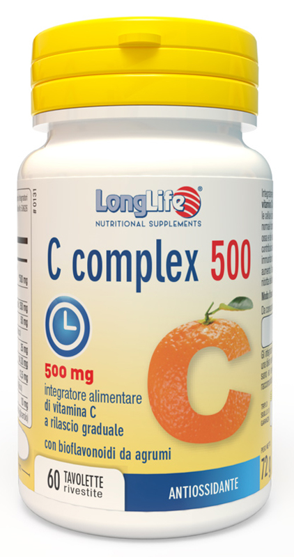 LONGLIFE C COMPLEX 500 TIME RELEASED 60 TAVOLETTE - Farmadott.it