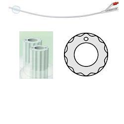 CATETERE VESCICALE IN SILICONE PROFILCATH PLUS SCANALATO 2 VIE CH16 LUNGHEZZA 31 CM PUNTA CILINDRICA 2 FORI CONTRAPPOSTI PALLONCINO 5 ML 1 PEZZO - Farmadott.it