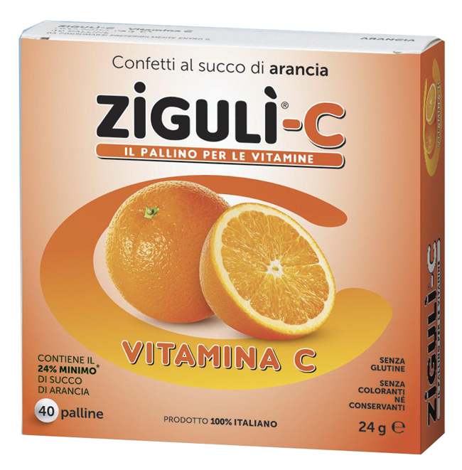 ZIGULI C ARANCIA 40 CONFETTI 24 G - Farmadott.it