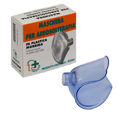 MASCHERA MORBIDA. RICAMBIO PER AEROSOLTERAPIA - Farmadott.it