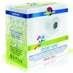 NASTRO AUTOADESIVO ANELASTICO PER FASCIATURE DI SOSTEGNO E TAPING MASTER-AID SPORT 3,8X10 - Farmadott.it