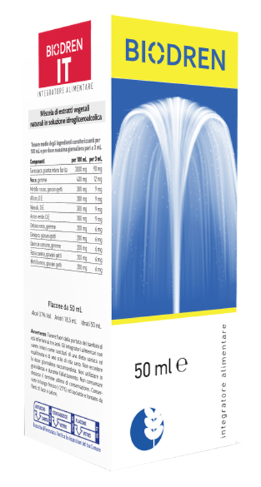 BIODREN IT SOLUZIONE IDROALCOLICA 50 ML - Farmadott.it