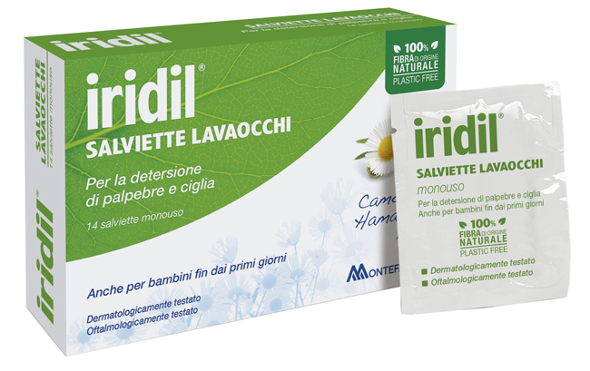 IRIDIL LAVAOCCHI 14 SALVIETTE MONOUSO - Farmadott.it