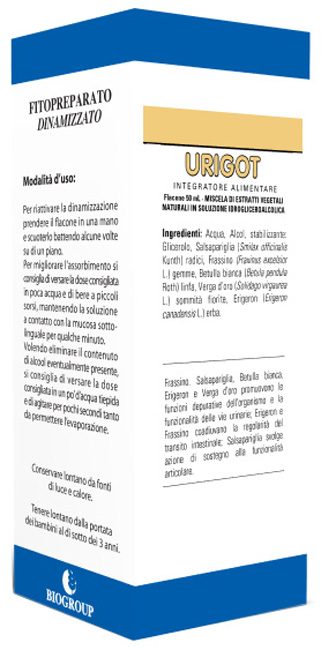 URIGOT 50 ML SOLUZIONE IDROALCOLICA - Farmadott.it