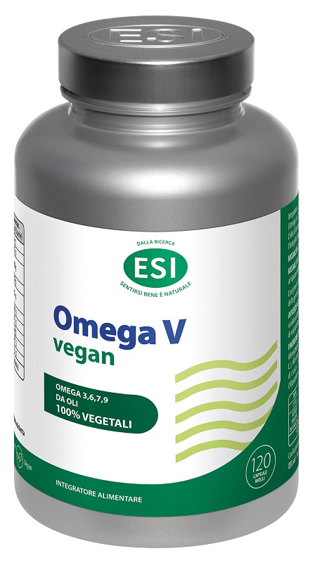 ESI OMEGA V VEGAN 120 CAPSULE MOLLI SENZA GLUTINE - Farmadott.it
