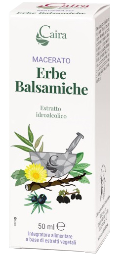 CAIRA MACERATO ERBE BALSAMICHE ESTRATTO IDROALCOLICO GOCCE 50 ML - Farmadott.it
