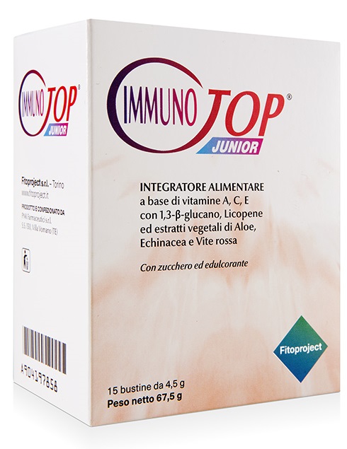 IMMUNOTOP JUNIOR 15 BUSTINE DA 4,5 G - Farmadott.it