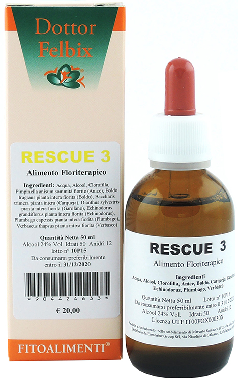 RESCUE 3 GOCCE 50 ML - Farmadott.it