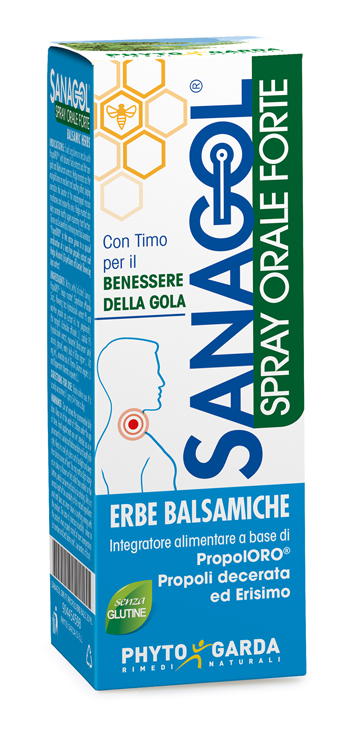 SANAGOL SPRAY FORTE ERBE BALSAMICHE 20 ML - Farmadott.it