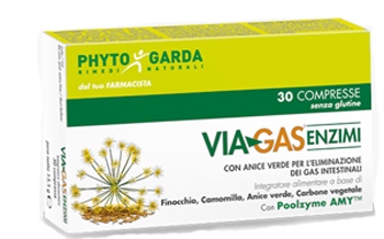 VIAGAS ENZIMI 30 COMPRESSE - Farmadott.it