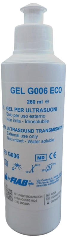 GEL PER APPARECCHI AD ULTRASUONI 260 ML - Farmadott.it