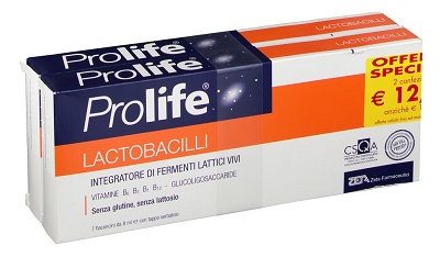 PROLIFE LACTOBACILLI DUE CONFEZIONI DA 7 FLACONCINI DA 8 ML - Farmadott.it