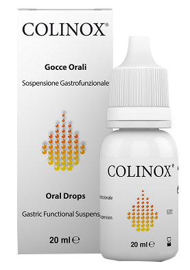 COLINOX SOSPENSIONE GASTROFUNZIONALE GOCCE OROSOLUBILI TRATTAMENTO METEORISMO AEROFAGIA COLICHE GASSOSE 20 ML - Farmadott.it