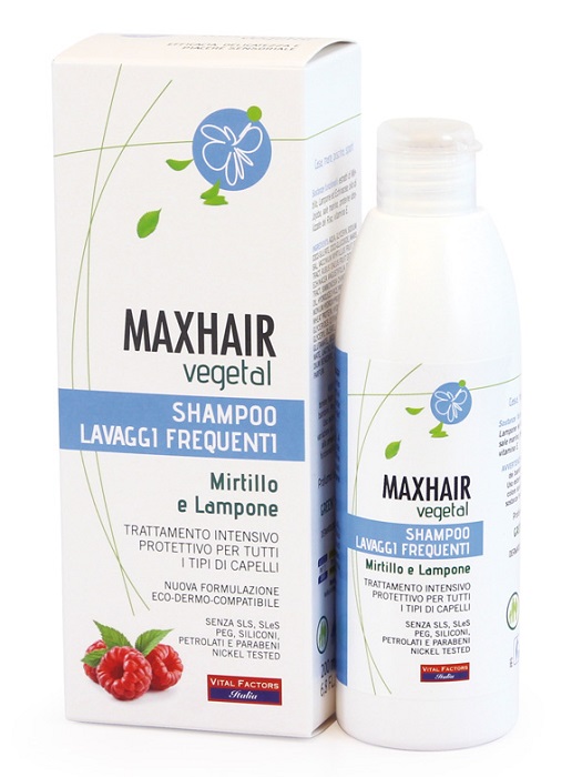MAXHAIR VEGETAL SHAMPOO LAVAGGI FREQUENTI 200 ML - Farmadott.it