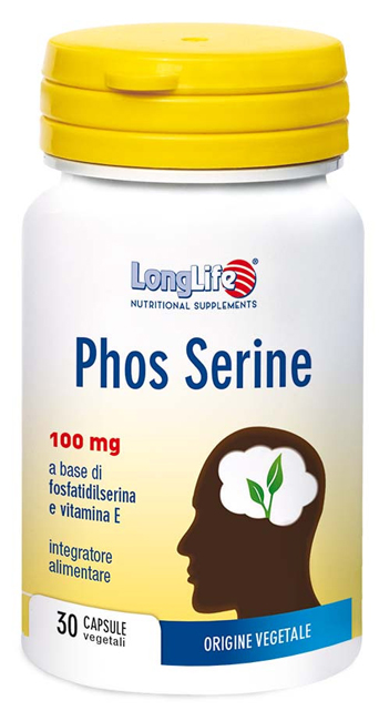 LONGLIFE PHOS SERINE 30 CAPSULE VEGETALI - Farmadott.it