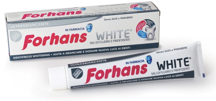 FORHANS SP WHITE DENTIF 75ML - Farmadott.it