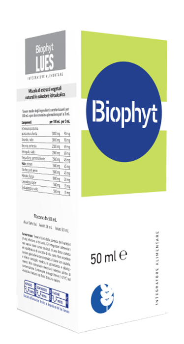 BIOPHYT LUES 50 ML SOLUZIONE IDROALCOLICA - Farmadott.it