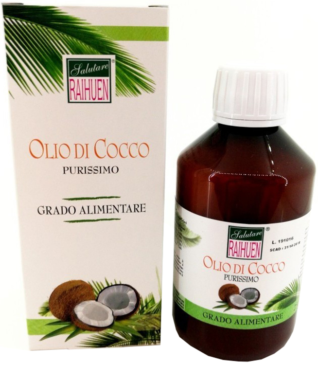 RAIHUEN OLIO COCCO GRADO ALIMENTARE 100 ML - Farmadott.it